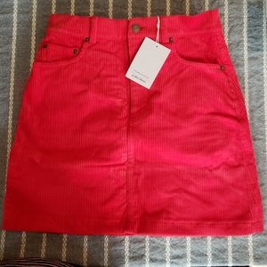 & Other Stories Corduroy Mini Skirt